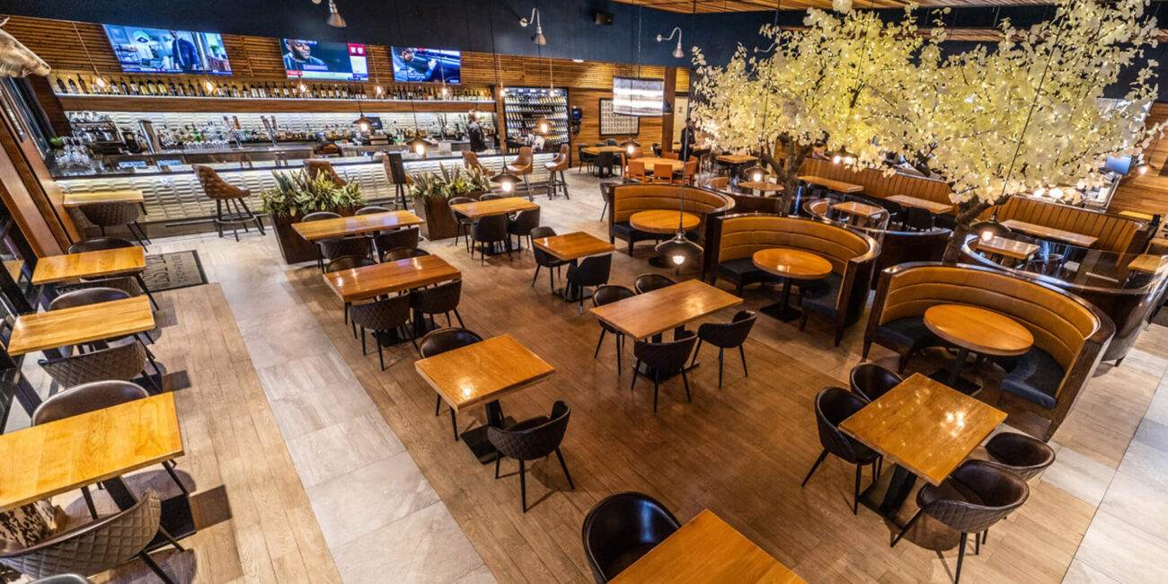 Wes Texas Chophouse Top View Restaurant Interior